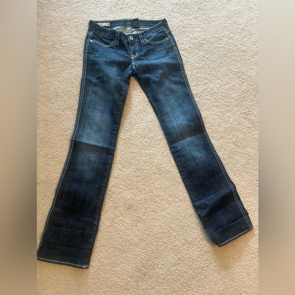 Roxy Low Rise Blue Jeans - Picture 2 of 8